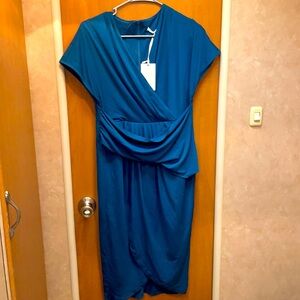 Jasambac blue wedding dress